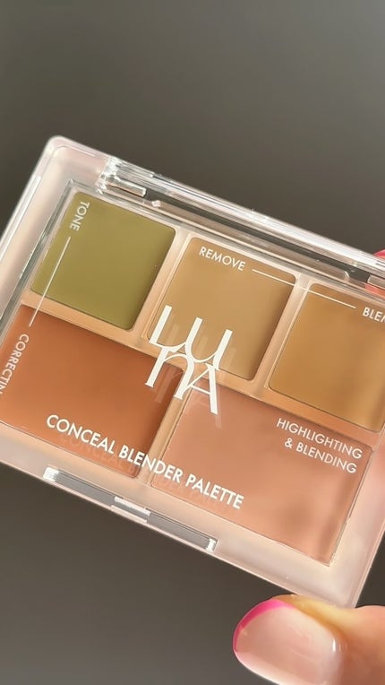 コンシールブレンダーパレット/LUNA/パレットコンシーラーの人気ショート動画