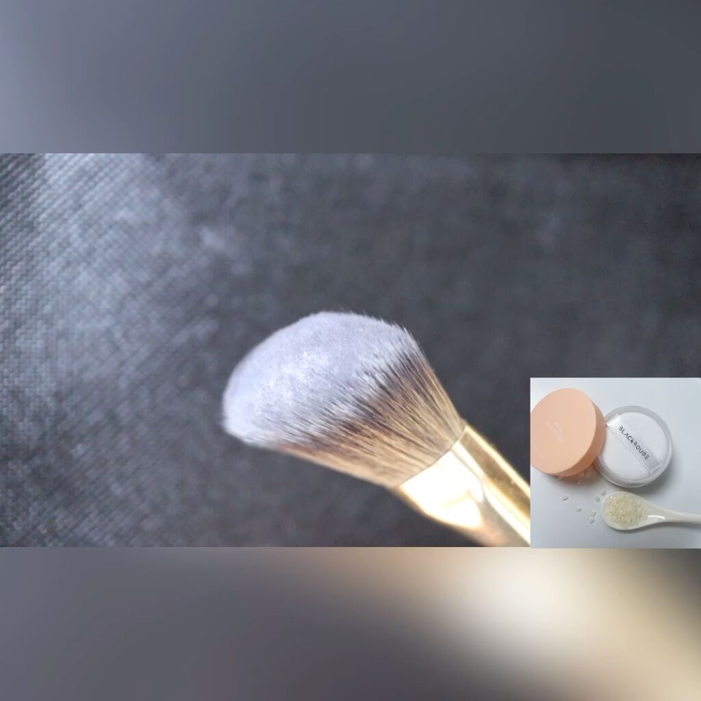 ライスエアパウダー/BLACK ROUGE/ルースパウダーの動画クチコミ3つ目