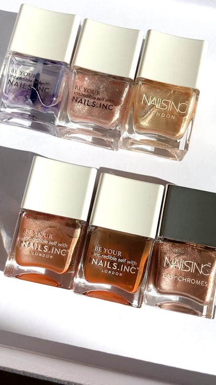 クリスタル メイド ミー ドゥ イット デュオ キット/nails inc./マニキュアを使ったクチコミ(1枚目)