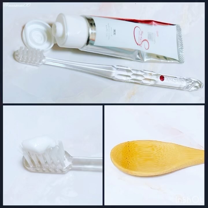 アパガードクリスタル歯ブラシ/アパガード/歯ブラシを使ったクチコミ（2枚目）