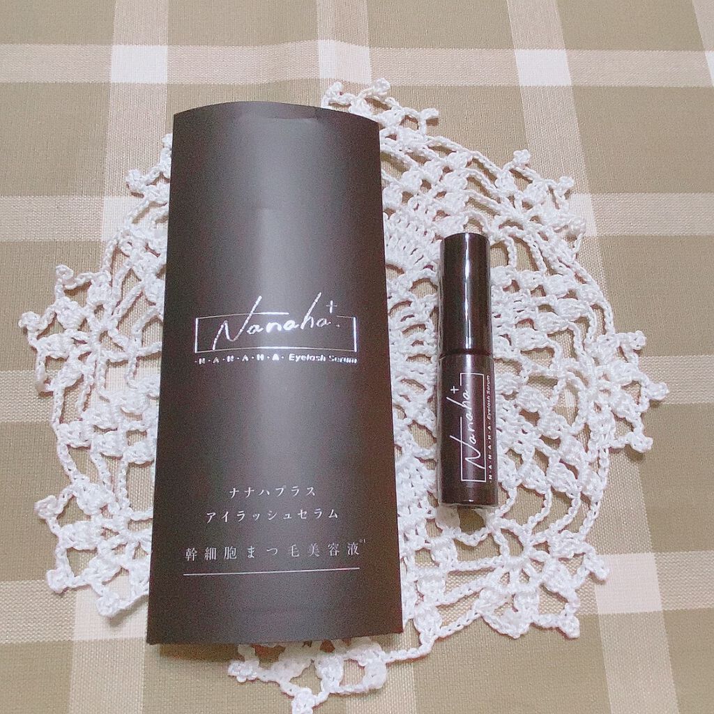 ナナハプラス アイラッシュセラム/ナナハ/まつげ美容液を使ったクチコミ（1枚目）