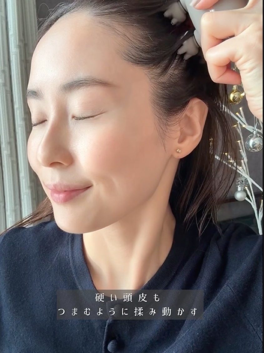 スカルプD ボーテ　ビューティーヘッドスパ/アンファー(スカルプD)/スカルプブラシを使ったクチコミ（2枚目）