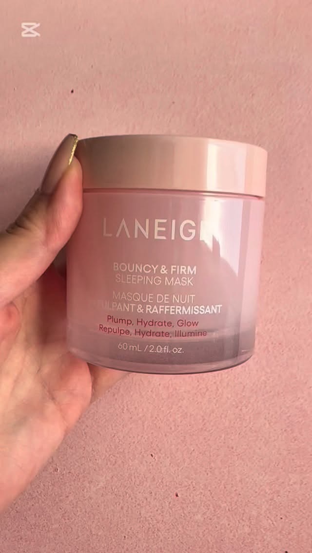バウンシースリーピングマスク/LANEIGE/フェイスクリームの人気ショート動画