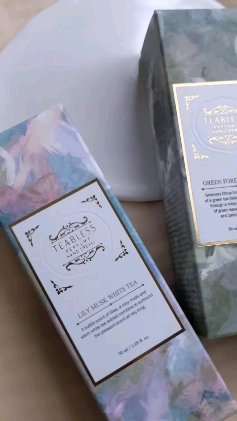 パフュームハンドクリーム グリーンフォーレスト抹茶/TEABLESS/その他の動画クチコミ3つ目