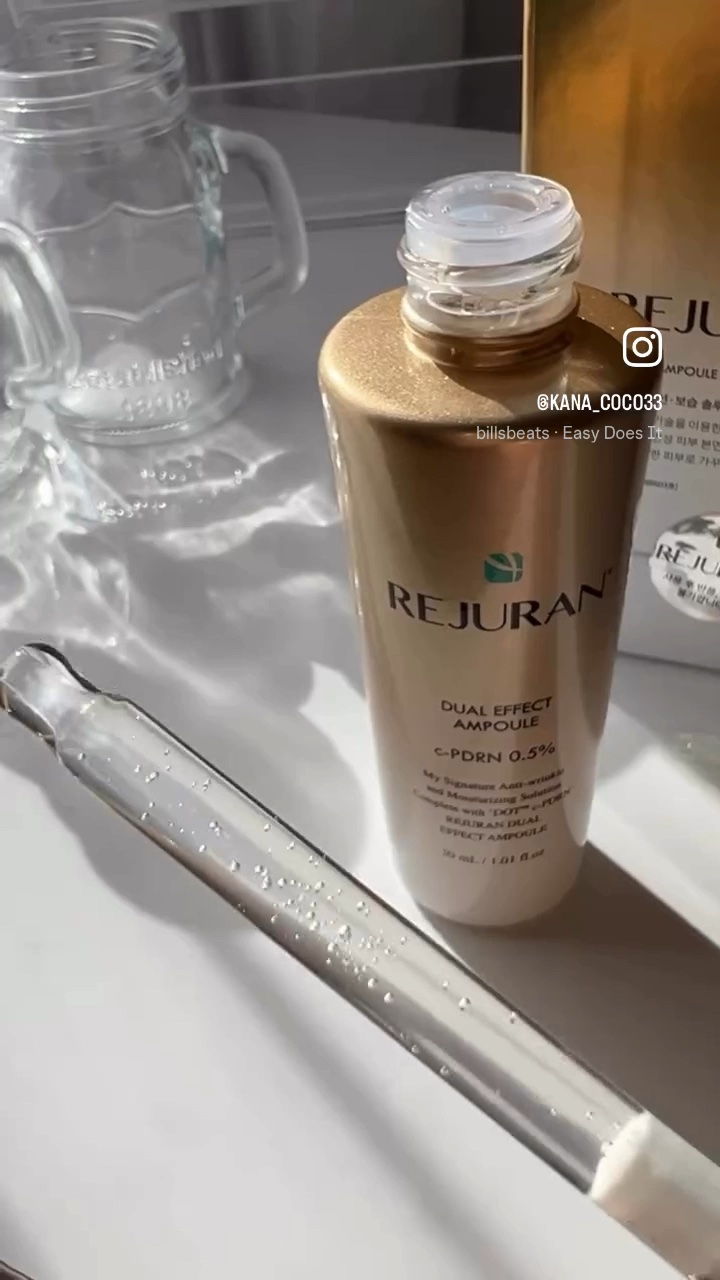 REJURAN
DUAL EFFECT AMPOULE

リジュラン
デュアルエフェクトアンプル
30mL

✨肌表面から内側まで二重ケア※2
 スローエイジング※1アンプル✨

※1 加水分解DNA.整肌、保湿成分
