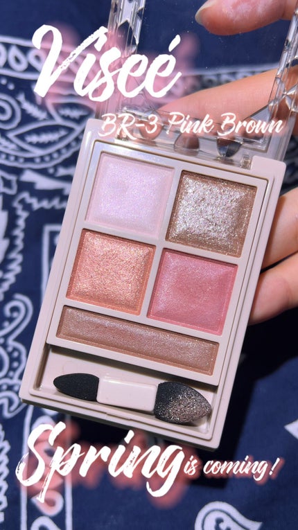 パノラマデザイン アイパレット/Visée/アイシャドウパレットの人気ショート動画