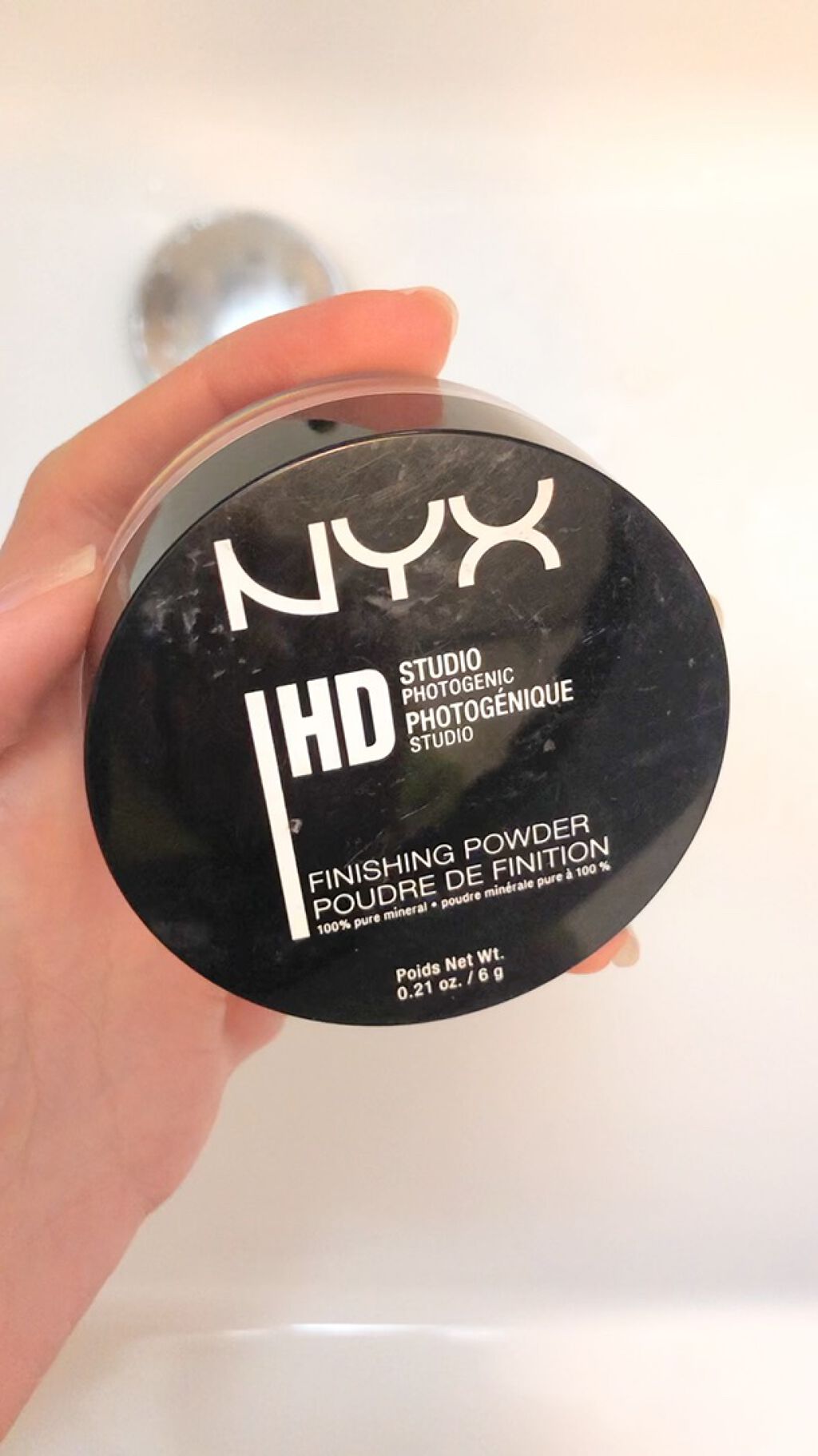スタジオフォト フィニッシングパウダー/NYX Professional Makeup/ルースパウダーを使ったクチコミ（1枚目）