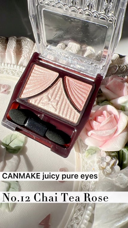 ジューシーピュアアイズ/キャンメイク/アイシャドウパレットの人気ショート動画