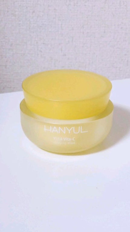 月光ゆず睡眠パック(旧バージョン)/HANYUL(ハンユル)/フェイスクリームを使ったクチコミ(1枚目)