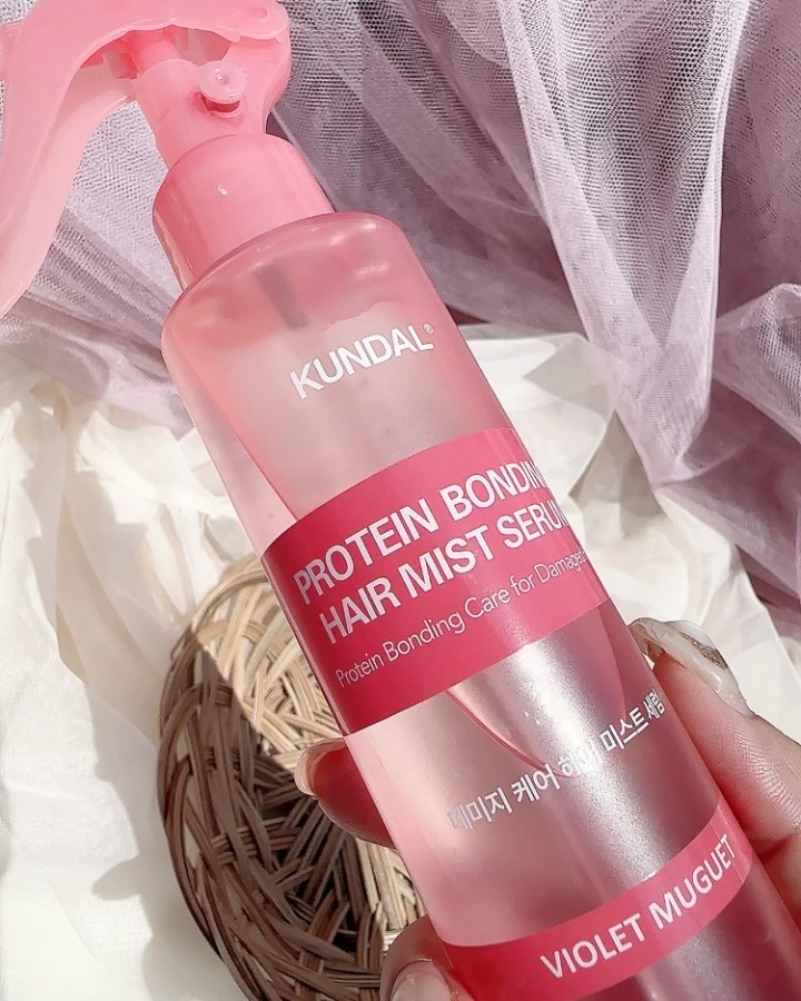 プロテインダメージケア ヘアミストセラム/KUNDAL/ヘアミストを使ったクチコミ（3枚目）