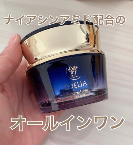 試してみた】リンクル&ホワイト オールインワンクリーム ODELIA 試してみた】リンクル&ホワイト オールインワンクリーム ODELIA