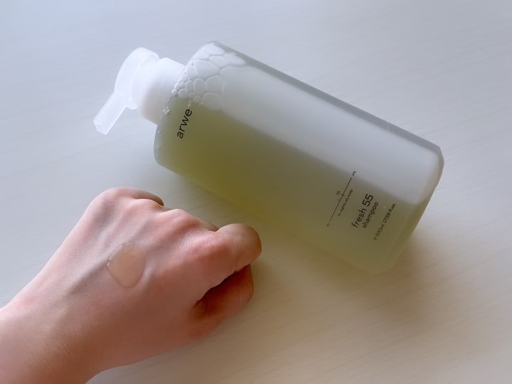 fresh 55 shampoo/arwe/市販シャンプーを使ったクチコミ（2枚目）