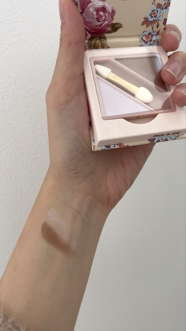 アイカラー リミテッド019/PAUL & JOE BEAUTE/アイシャドウパレットの動画クチコミ1つ目