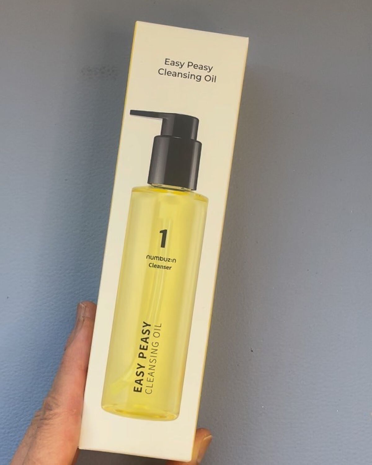 1番 さっぱりすっきりクレンジングオイル/numbuzin/オイルクレンジングを使ったクチコミ（3枚目）