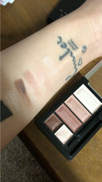 シャイニーシャドウ N/excel/単色アイシャドウを使ったクチコミ（3枚目）