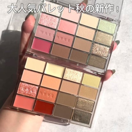 ソフトブラーリングアイパレット/wakemake/アイシャドウパレットを使ったクチコミ(2枚目)