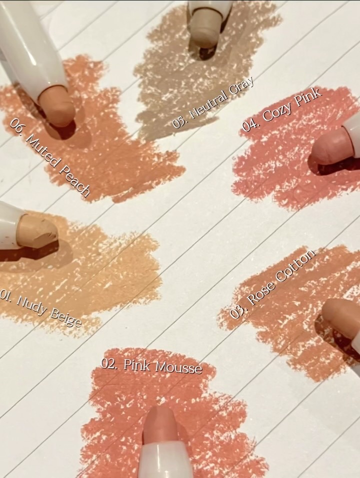 ライン プルーフ リップペンシル 01 ヌーディベージュ /Heart Percent/リップライナーを使ったクチコミ（3枚目）