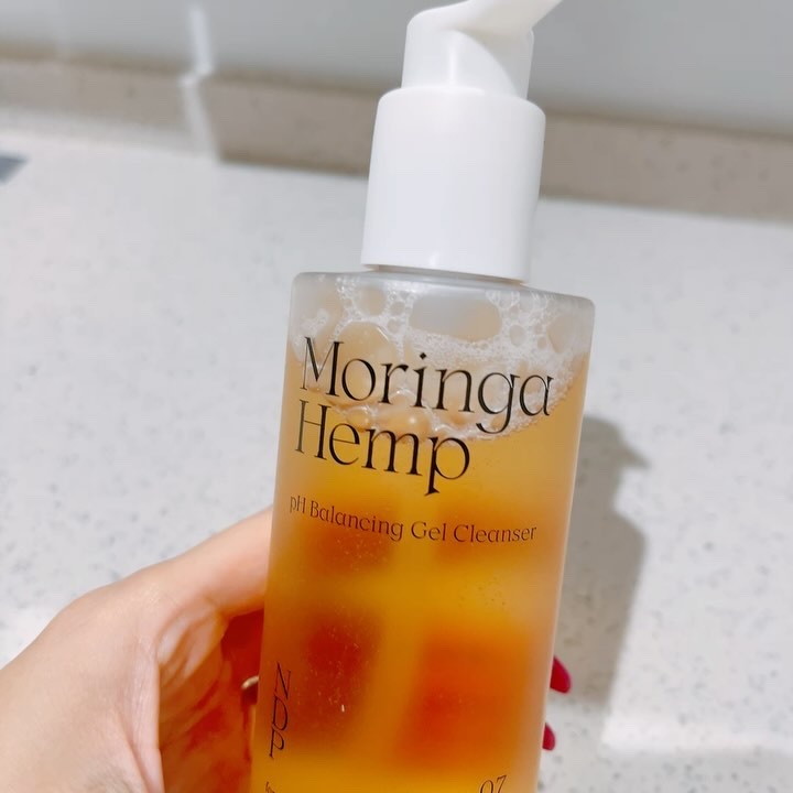 モリンガヘンプpHバランシングジェルクレンザー/NATURAL DERMA PROJECT/クレンジングジェルを使ったクチコミ（3枚目）