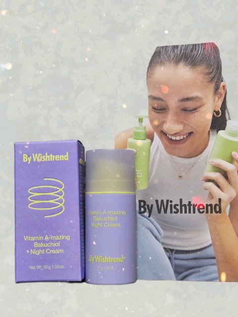 ビタミンA-mazingバクチオールナイトクリーム/By Wishtrend/フェイスクリームを使ったクチコミ（1枚目）