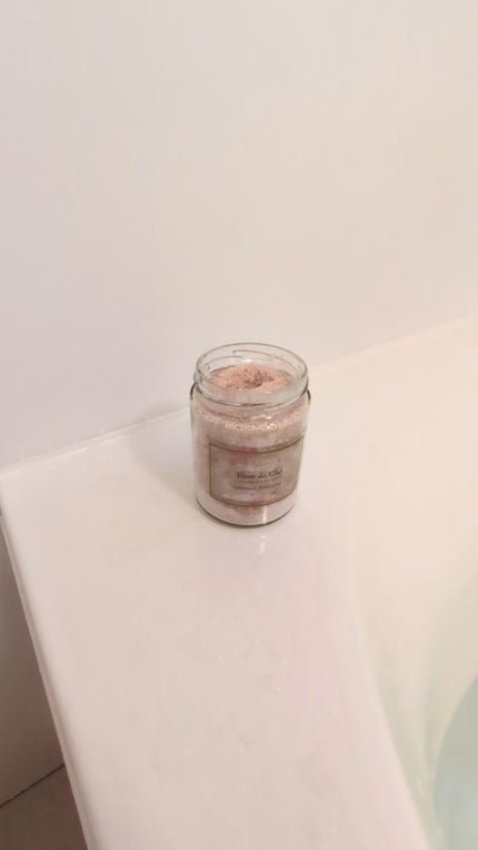 ピンククレイバスソルト センシュアスムーン/シャトンクーレ/無機塩系入浴剤の人気ショート動画