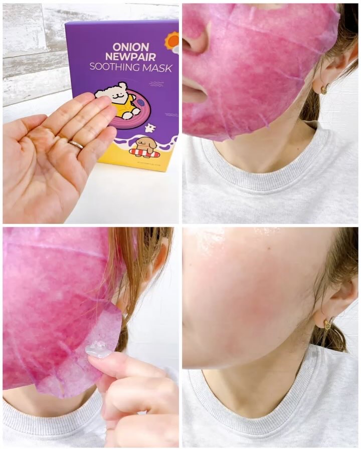 オニオンニューペアスージングマスク/Isntree/シートマスク・パックを使ったクチコミ（3枚目）