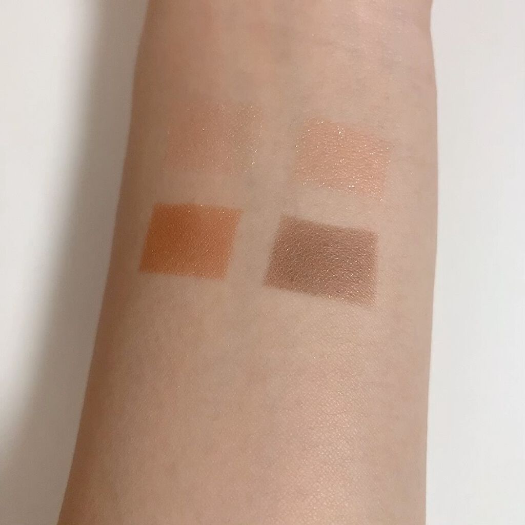 グラデーション アイシャドウ/ちふれ/アイシャドウパレットを使ったクチコミ（3枚目）