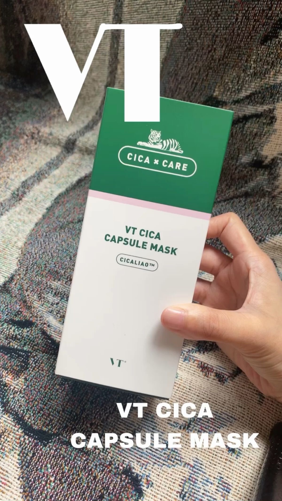 CICA カプセルマスク/VT/洗い流すパック・マスクの人気ショート動画