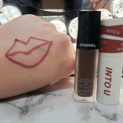 INTO U・CHANELの口紅を使った口コミ -CHANELルージュ INTO U・CHANELの口紅を使った口コミ -CHANELルージュ