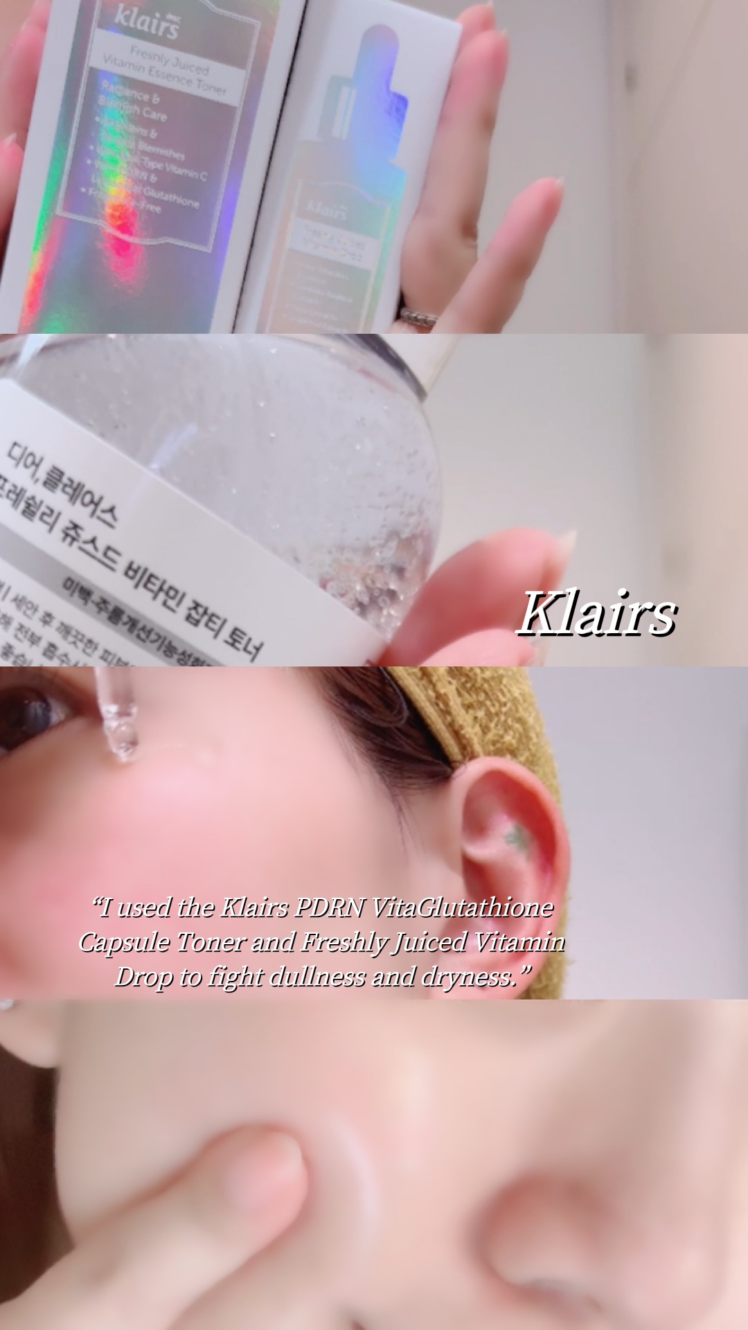 PDRN ビタグル カプセル 化粧水/Klairs/化粧水の人気ショート動画