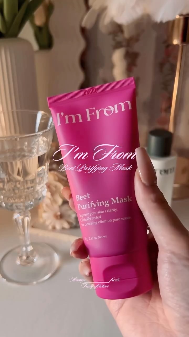 ビーツピュリファイングフェイスマスク/I'm from/洗い流すパック・マスクの人気ショート動画