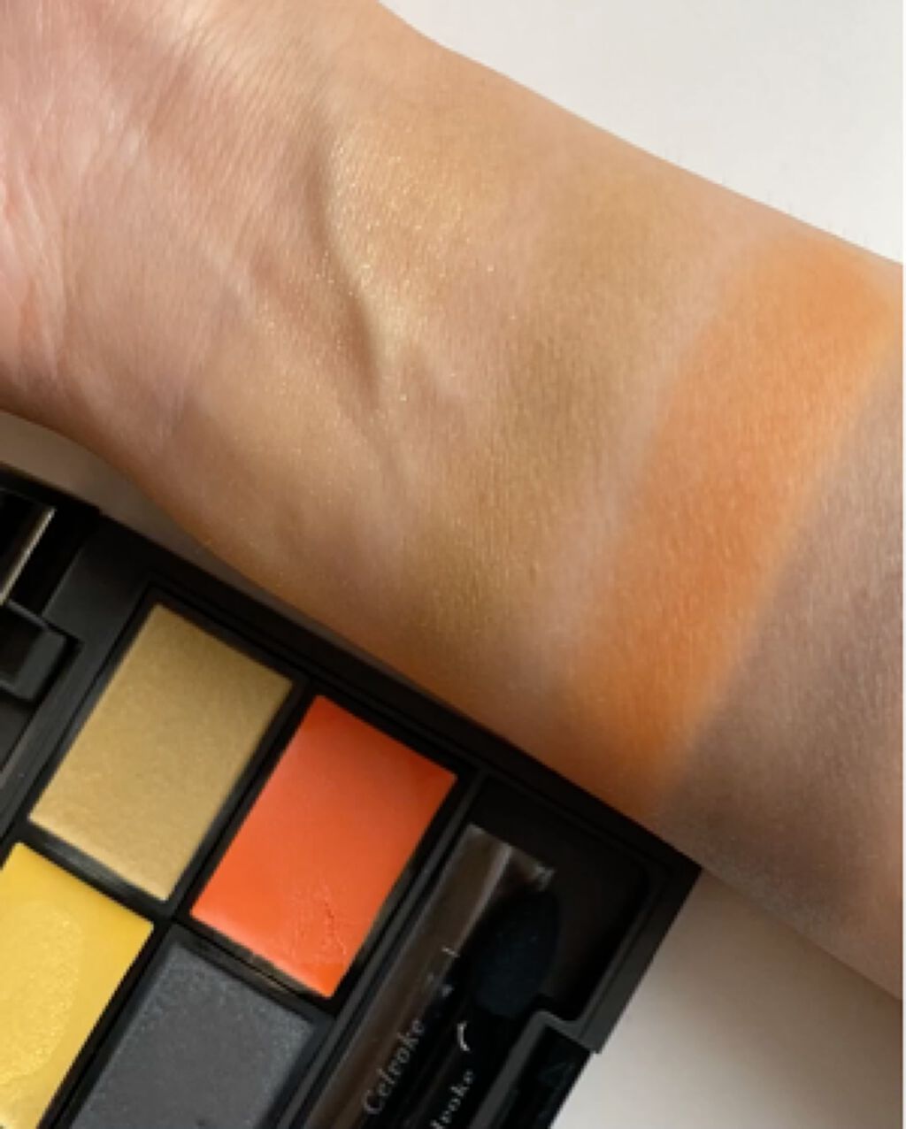 ヴォランタリーベイシス アイパレット/Celvoke/アイシャドウパレットを使ったクチコミ（3枚目）