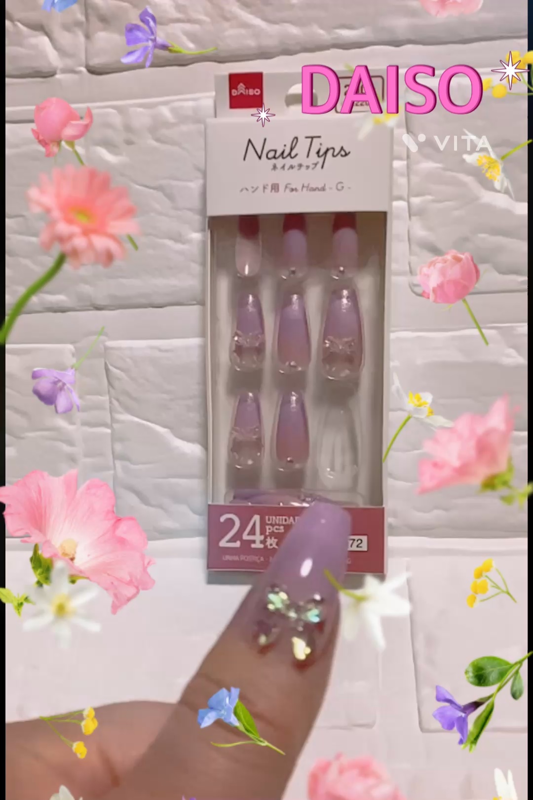 ネイルチップ（ハンド）/DAISO/ネイルチップ・パーツの人気ショート動画