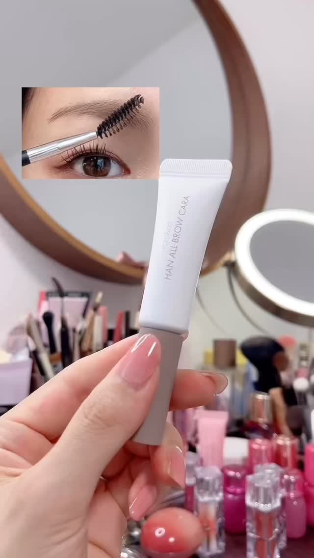 ハンオールブロウカラ/rom&nd/眉マスカラの人気ショート動画