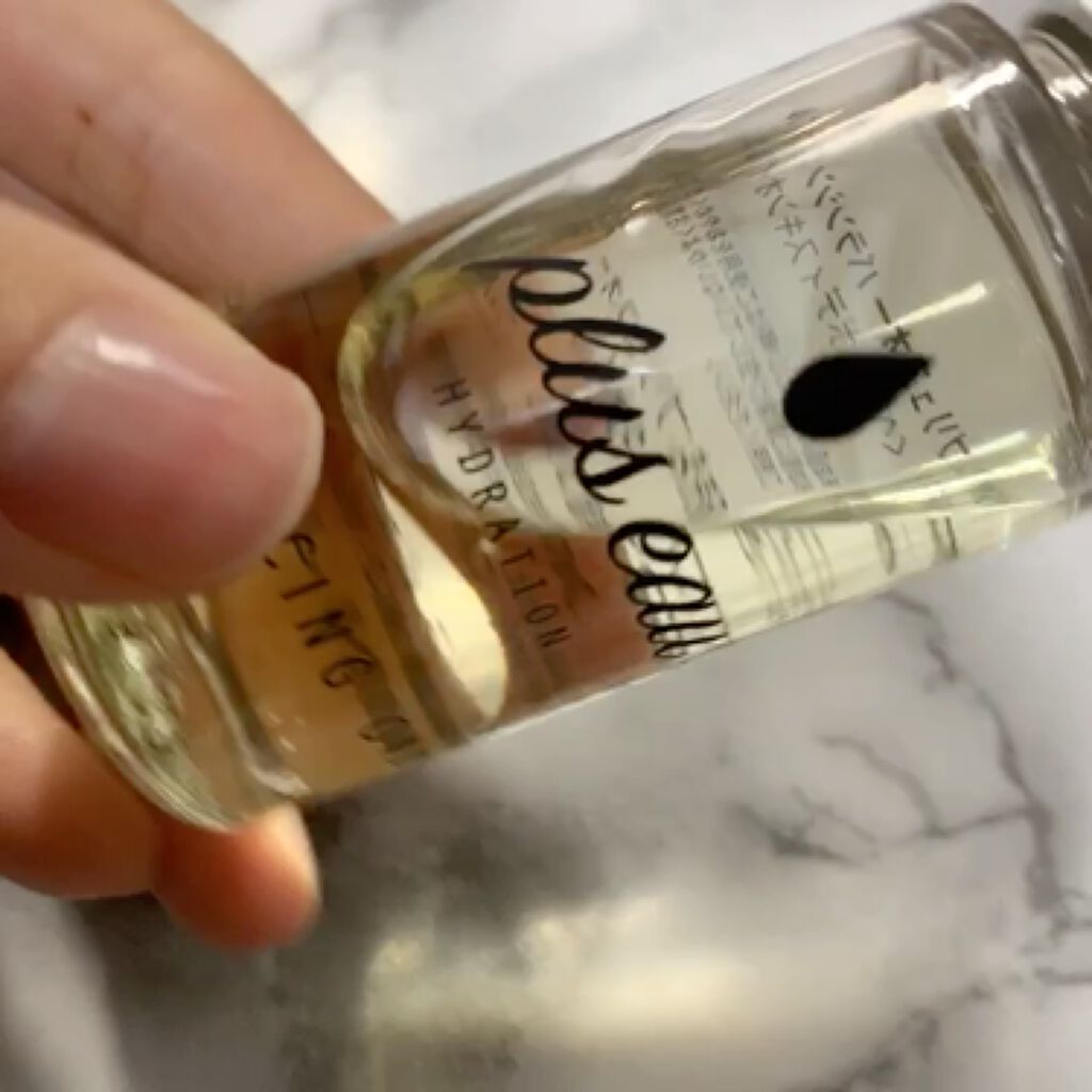 バランシングオイル/plus eau/ヘアオイルの動画クチコミ1つ目