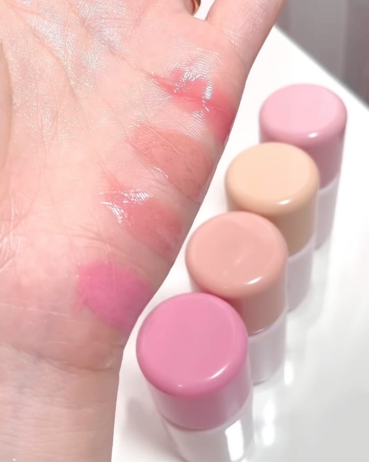 シェイクドロップチーク/MilleFée/リキッドチークの動画クチコミ4つ目