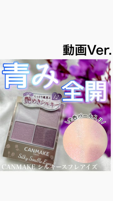 シルキースフレアイズ/キャンメイク/アイシャドウパレットの人気ショート動画
