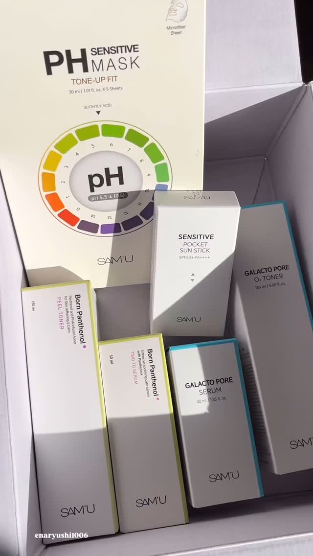 ⋆ 𓂃𓈒 🧸🤍🫧₊·☪︎⋆˚｡𖤐⡱

【SAM'U サミュ】
@sam_u_jp 

☁️ガラクトポアセラム

________________ ☪︎ 𖤐 ⡱

アンバサダー3回目の投稿は、サミュの毛穴ケアセラムといえばのこち