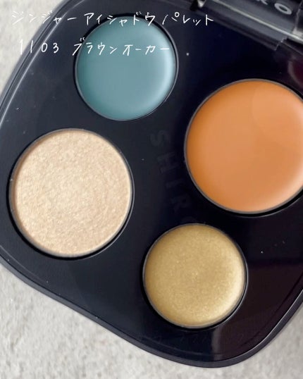 ジンジャーアイシャドウパレット/SHIRO/アイシャドウパレットの人気ショート動画