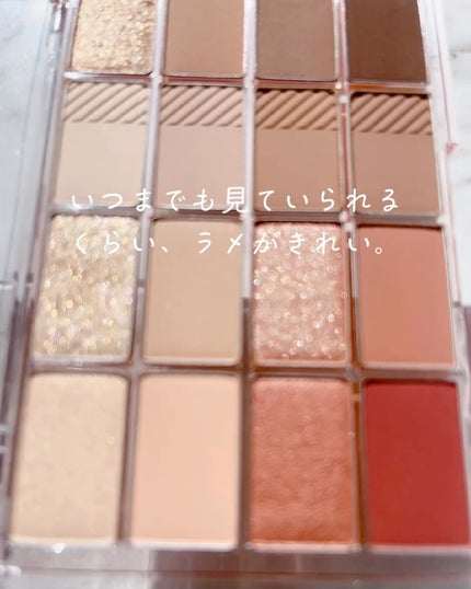 ソフトブラーリングアイパレット/wakemake/アイシャドウパレットを使ったクチコミ(3枚目)