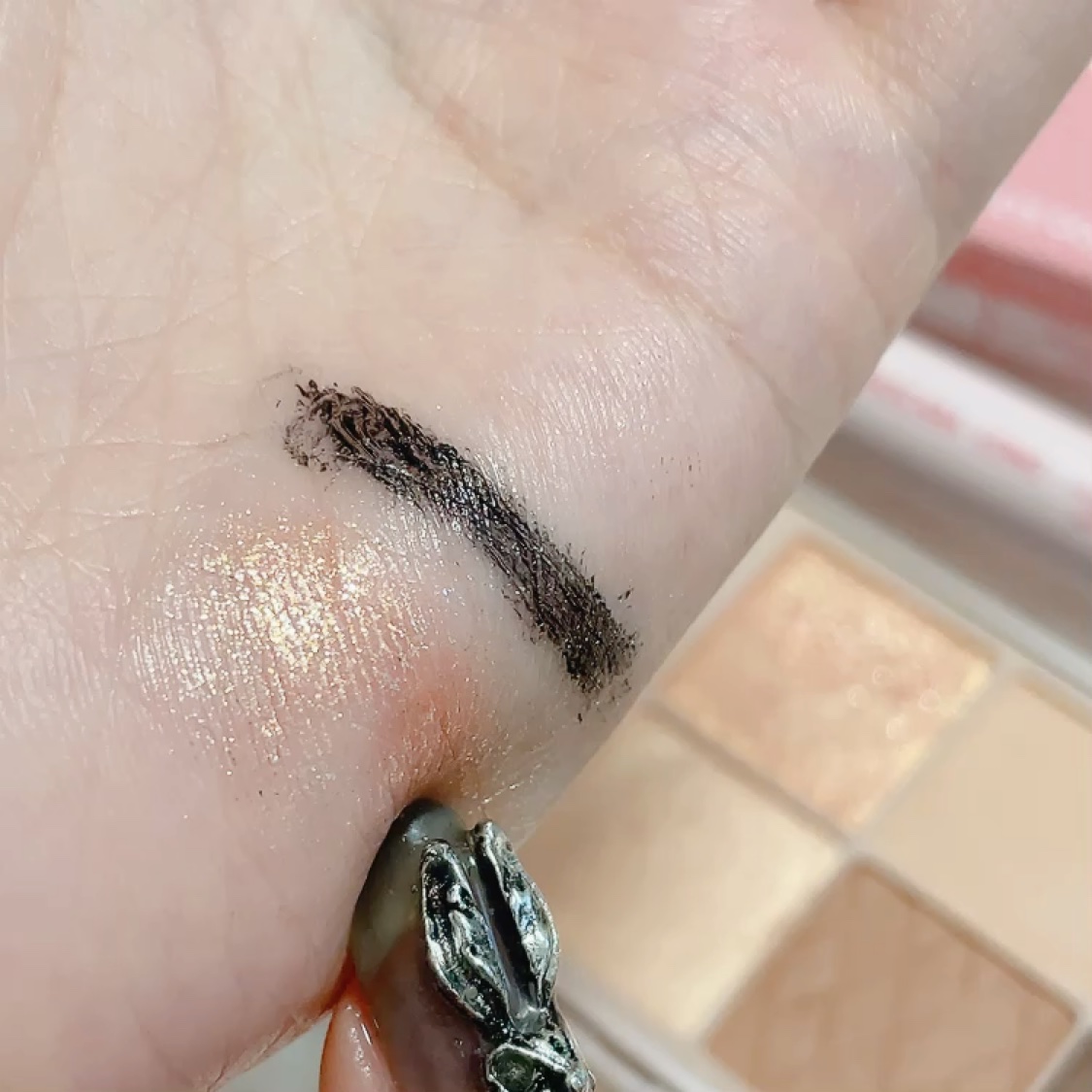 ウォンジョンヨ メイクアップトップコート/Wonjungyo/アイブロウコートの動画クチコミ3つ目