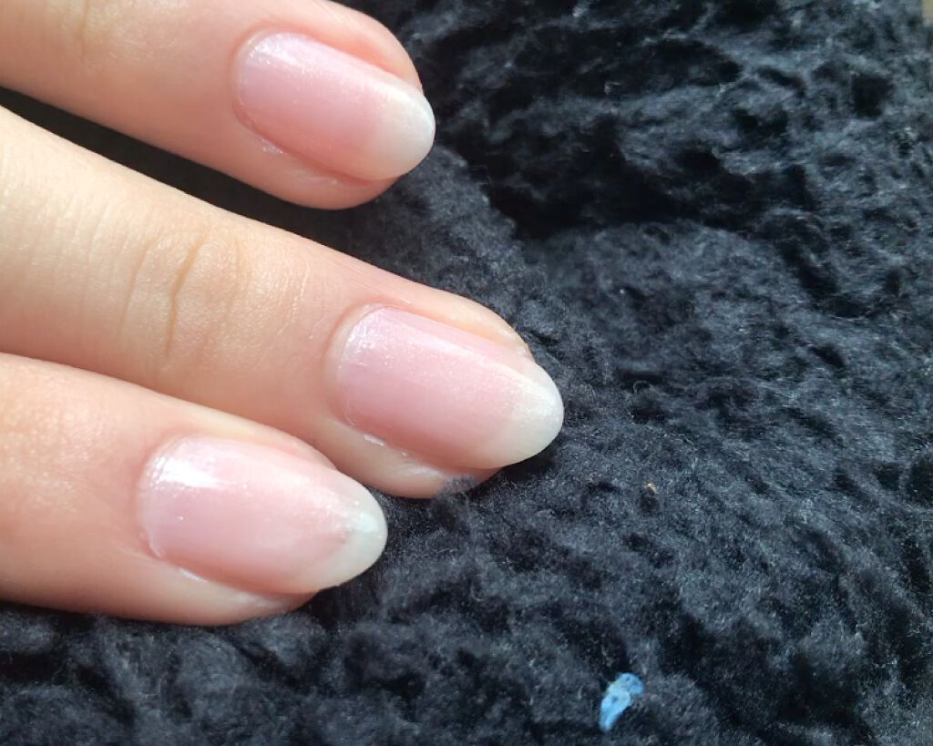 ネイル エナメル 314 パープル系パール/ちふれ/マニキュアを使ったクチコミ（2枚目）