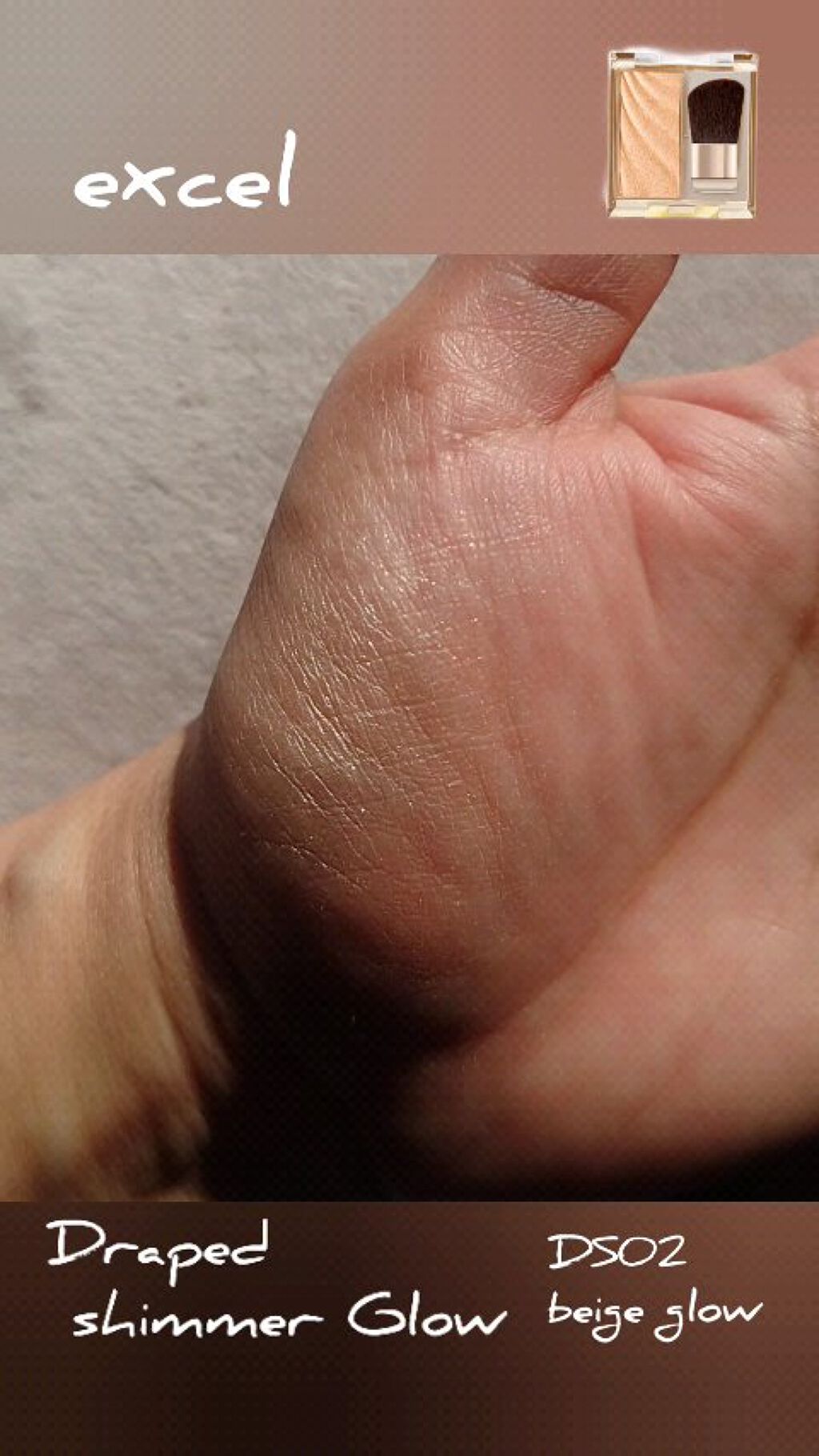 ドレープド シマーグロウ/excel/パウダーハイライトの人気ショート動画