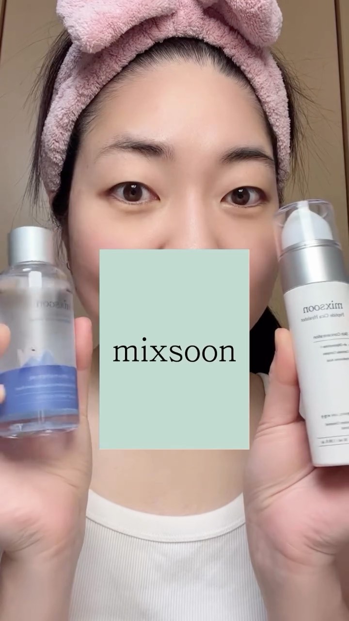 氷河水 ヒアルロン酸セラム/mixsoon/美容液の動画クチコミ4つ目