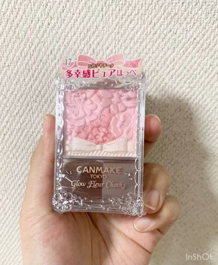 グロウフルールチークス/キャンメイク/パウダーチークの人気ショート動画