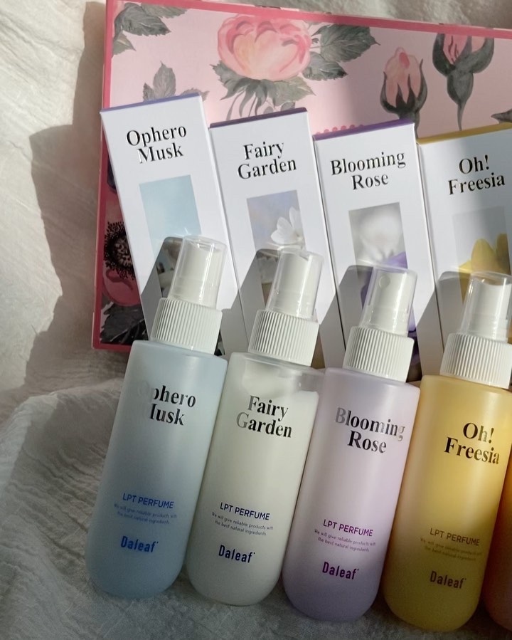 パフュームヘアパックインミスト Pink Breeze/Daleaf/アウトバストリートメントを使ったクチコミ（2枚目）