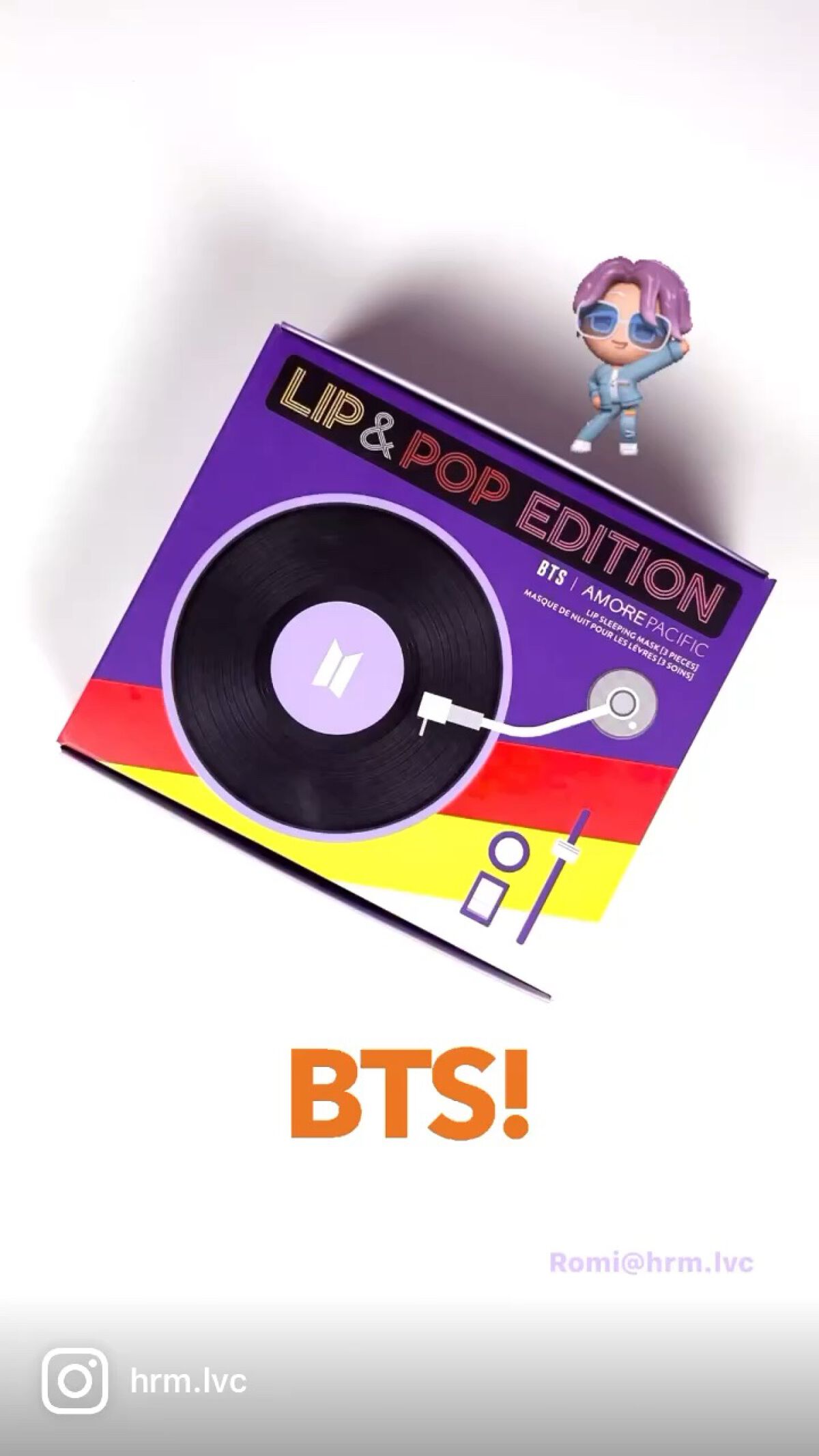 試してみた】ラネージュ BTS｜AMOREPACIFIC リップスリーピングマスク