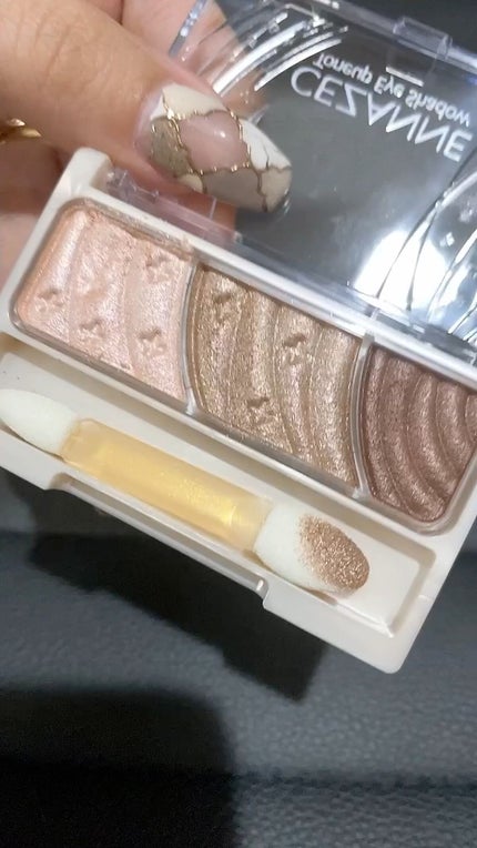 トーンアップアイシャドウ/CEZANNE/アイシャドウパレットを使ったクチコミ(1枚目)
