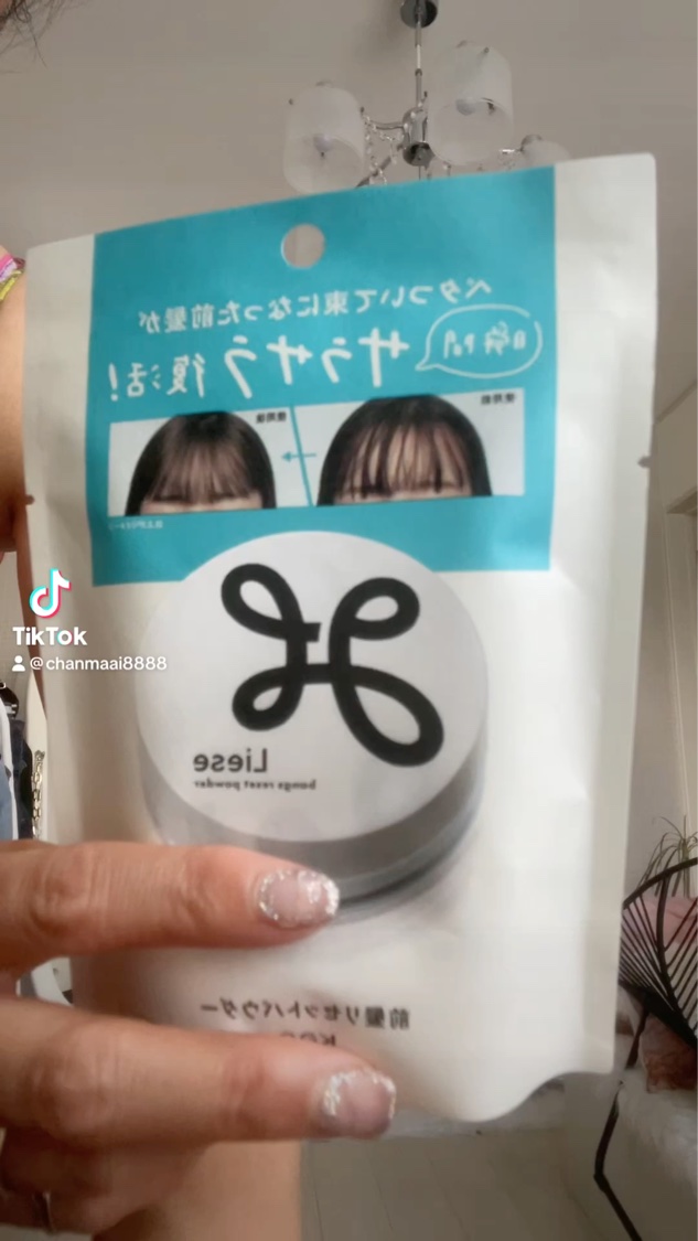 前髪リセットパウダー/リーゼ/その他スタイリングを使ったクチコミ（2枚目）