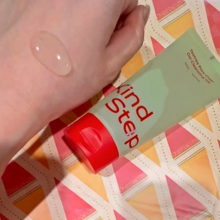 ティーツリージェルクレンジングオイル/KindStep/クレンジングジェルを使ったクチコミ(5枚目)