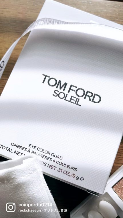 ソレイユ アイ カラー クォード/TOM FORD BEAUTY/アイシャドウパレットの人気ショート動画